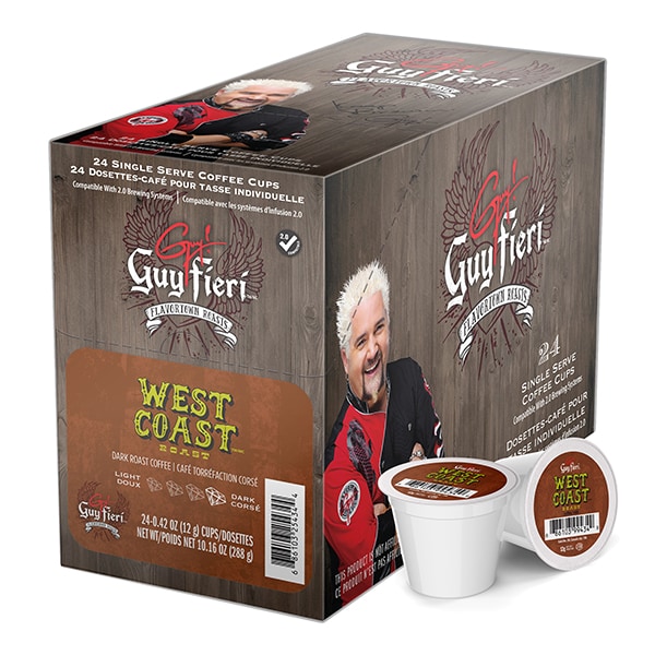 Guy Fieri XBold West Coast Roast, Single Serve Cup, PK96 - SNGF5434