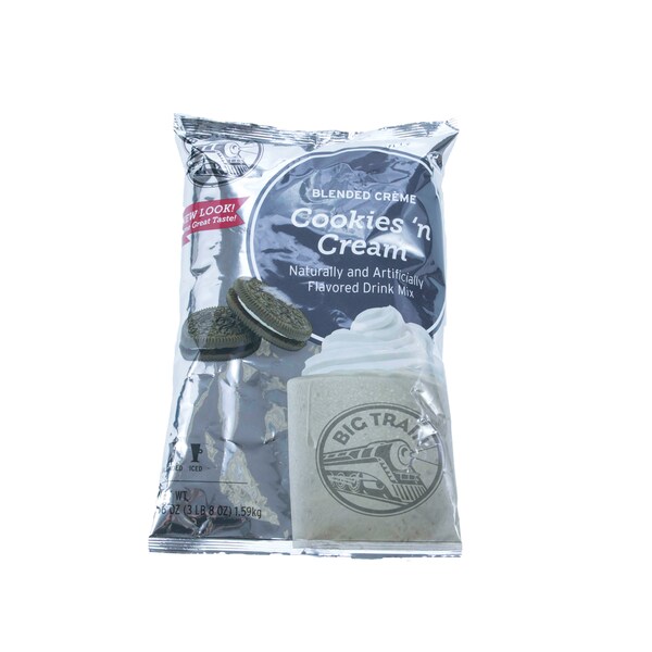 Big Train Big Train Cookies N Cream Blended Creme Drink Mix 3.5lbs, PK5 - BT.610845