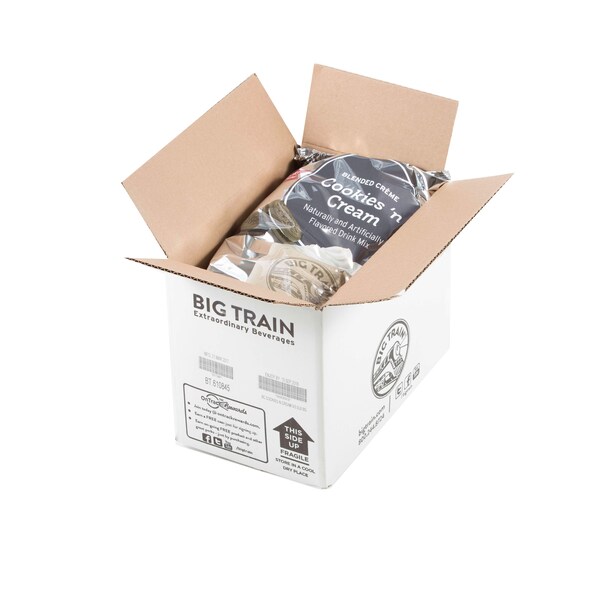 Big Train Big Train Cookies N Cream Blended Creme Drink Mix 3.5lbs, PK5 - BT.610845