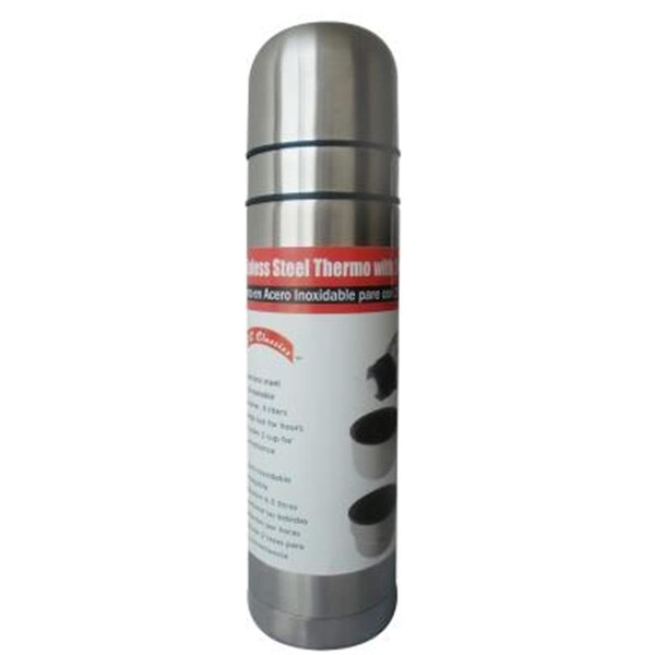 Fastfood BC89633 16 oz Stainless Steel Coffee Thermos- Espresso - FA3714584