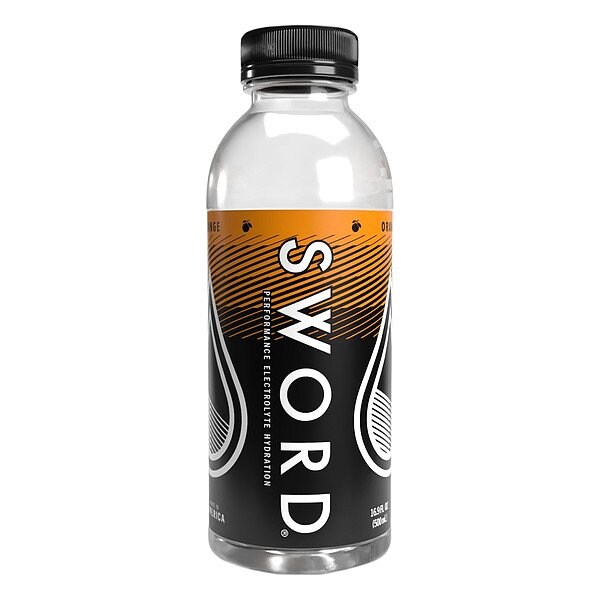 Sword Performance Sports Drink, Orange, 16.9 oz, 16.9 oz - 01-02-16.9-12-OR