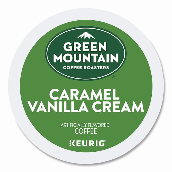 Green Mountain Coffee Caramel Vanilla Cream Coffee K-Cups, 0.33 oz, 48PK - 5000356568