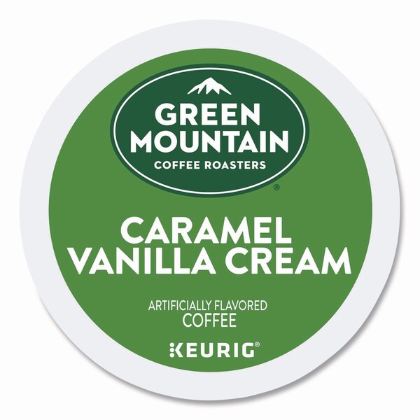 Green Mountain Coffee Caramel Vanilla Cream Coffee K-Cups, 0.33 oz, 48PK - 5000356568