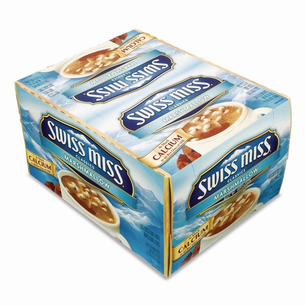 Swiss Miss Marshmallow Hot Cocoa Mix, 0.73 oz Packet, 50PK - GOV47492