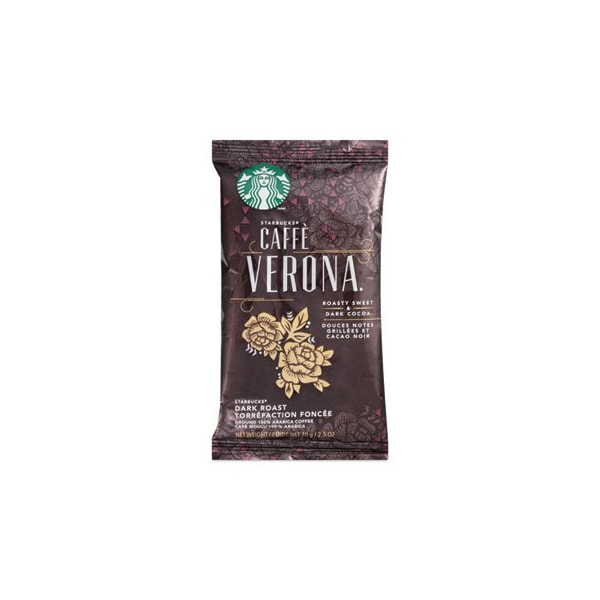 Five Star Distributors Starbucks, COFFEE, CAFFE VERONA, 2.5 OZ PACKET, 18PK - 11018192