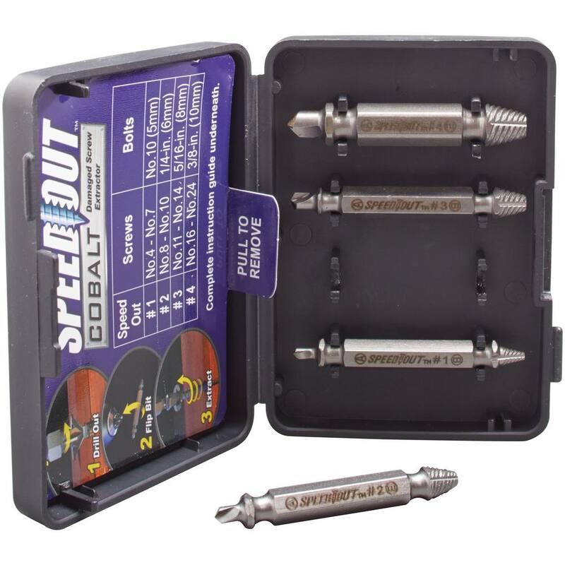 Ontel Speed Out Speed Out Cobalt Extractor (Juego de 4 piezas) - 1000369