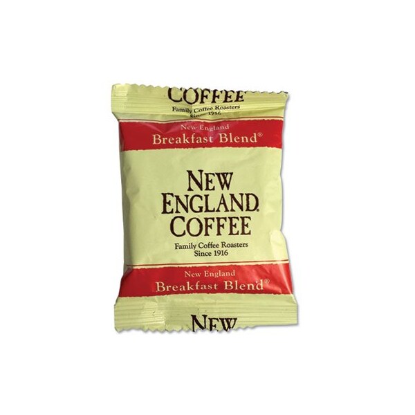 New England Coffee Co New Englan, Coffee Portion Packs, Breakfast Blend, 2.5 Oz Pack, 24PK - 026260
