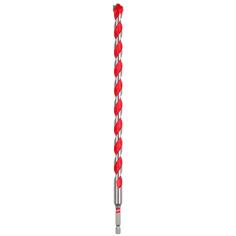 Broca para martillo de carburo de 1/2 pulgadas x 10 pulgadas x 12 pulgadas - 48-20-9031