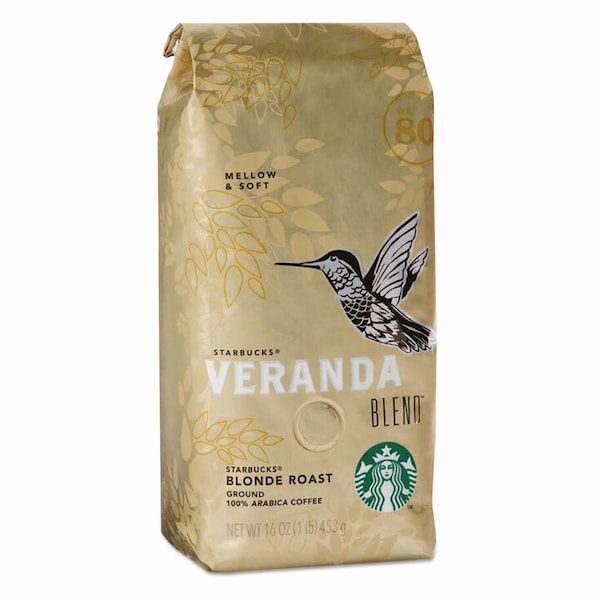 Starbucks Coffee, Veranda Blend, Ground, 1 lb Bag - SBK11019631