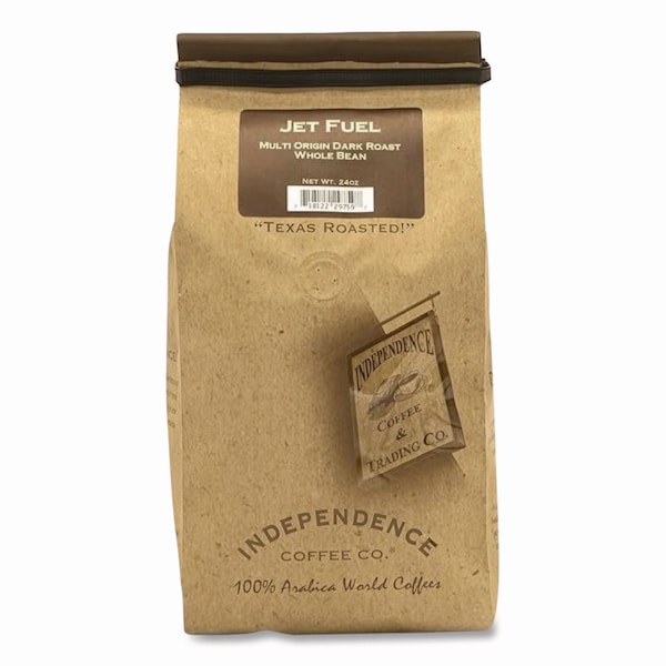 Independence Coffee Co. Jet Fuel Whole-Bean Coffee, 24 oz Bag - ICF73110