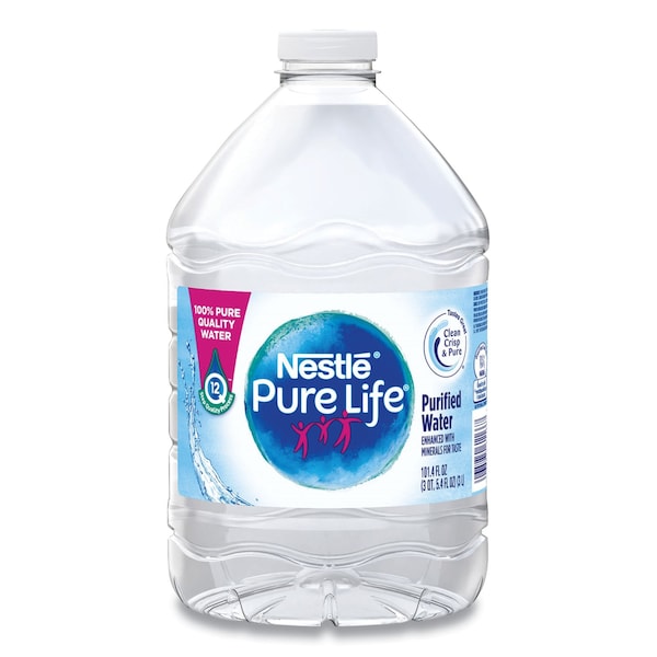Nestle Waters Pure Life Purified Water, 101.4 oz Bottle, 6PK - 12386172