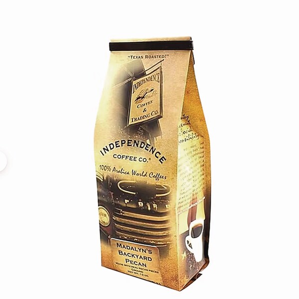 Independence Coffee Co. Madalyn's Backyard Pecan Ground Coffee, 12 oz Bag - ICF73112