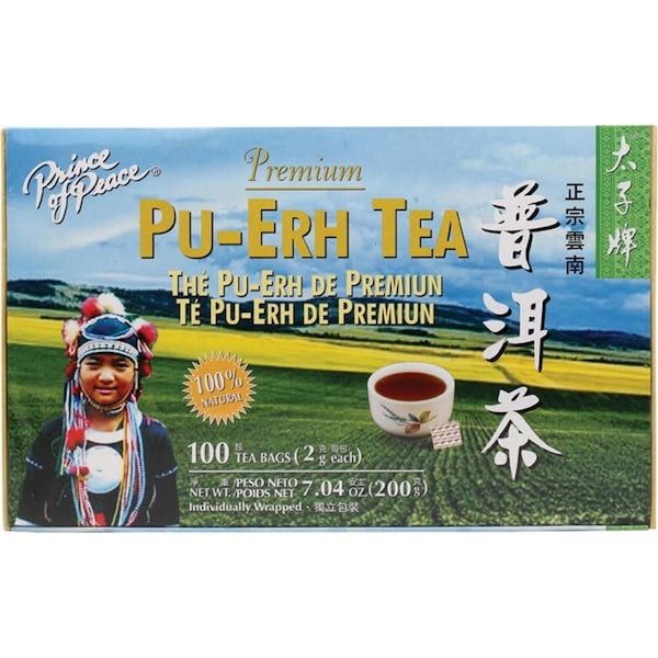 Prince Of Peace Premium Puerh Tea, 100PK - SPU351213
