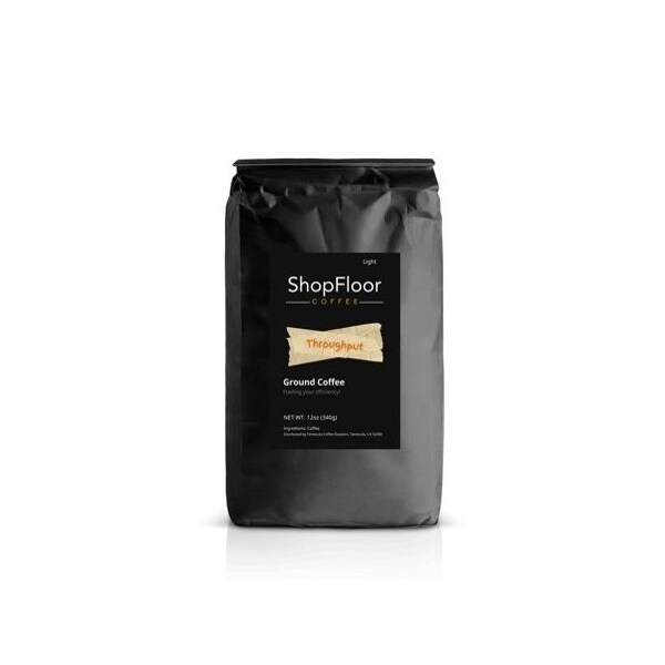 Shopfloor Coffee Throughput, light roast, ground coffee - SFC-THRPT-ST-5LBS