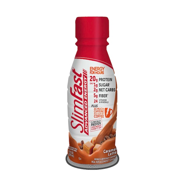 Slimfast Slimfast Advanced Nutrition RTD Caramel Latte Shake 11 oz., PK12 - 74010