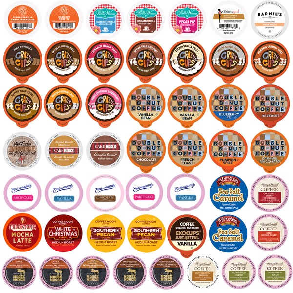 Perfect Sampler Perfect Samplers Flavored Coffee Variety Pack Standard-50 Ct - WM-PS-FLAVOR-50