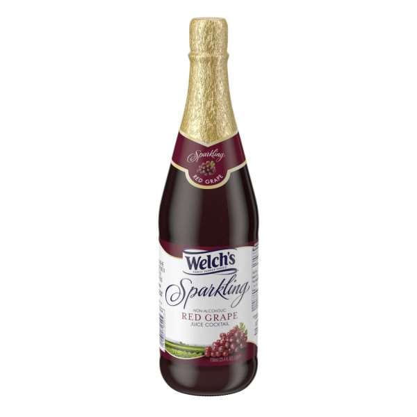 Welchs Welch's Sparkling Red Grape Juice 25.4 fl. oz. Bottle, PK12 - WPD71650