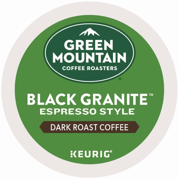 Green Mountain Coffee Black Granite Espresso Style K-Cups, PK24 - 5000366650