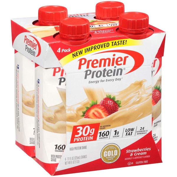 Premier Protein Premier Protein Protein Shake Strawberries & Creme 11 fl. oz., PK12 - P2A010304IS0301