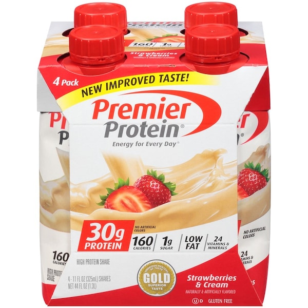 Premier Protein Premier Protein Protein Shake Strawberries & Creme 11 fl. oz., PK12 - P2A010304IS0301