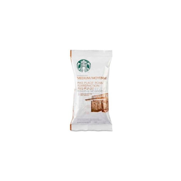 Starbucks Coffee Starbucks Pike Place Roast Coffee, Regular, 2.5 oz., 18/Box - SBK11018197