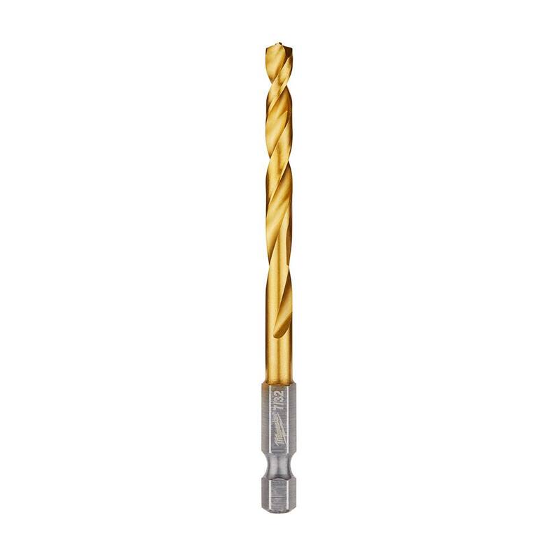 Broca de Titanio Milwaukee Shockwave de 7/32 pulg. - 48-89-4611