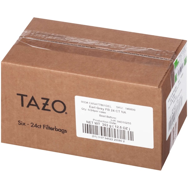 Tazo Tazo Earl Grey Hot Tea, PK144 - 00794522200801
