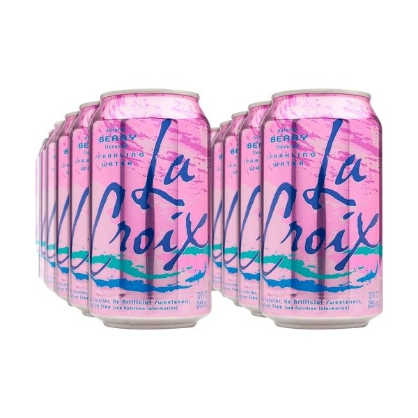 La Croix Sparkling Water, Berry, 12 fl. oz., Multi, 2PK - LCX40156