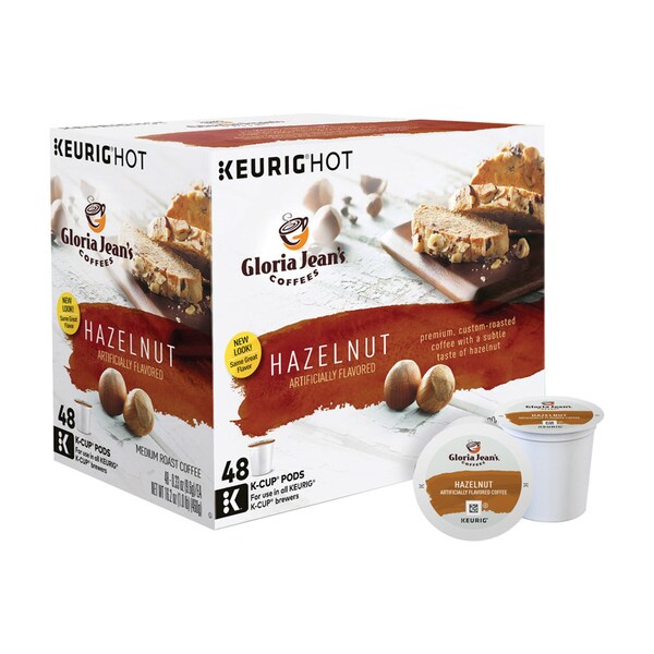 Keurig Keurig Gloria Jean's Hazelnut Coffee K-Cups 48 pk - 5000330566