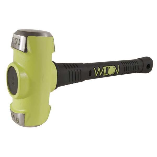 Wilton Sledge Hammer, 10 lb., 16 In, Rubber/Steel - 21016