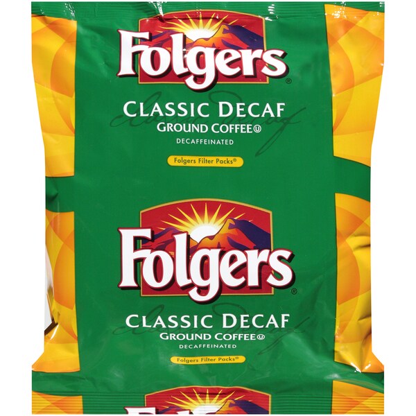 Folgers Folgers Decaffeinated Classic Roast Coffee Filter Pack 1.05 oz., PK80 - 2550006138