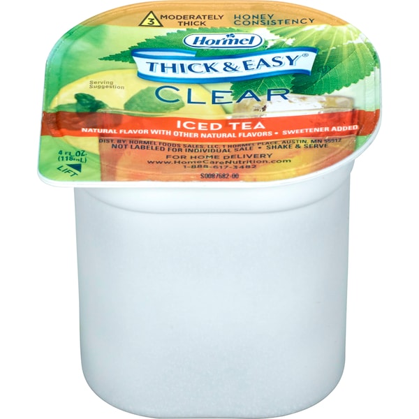 Thick & Easy Thick & Easy Clear Thickened Iced Tea 4 oz. Honey Consistency, PK24 - 32870