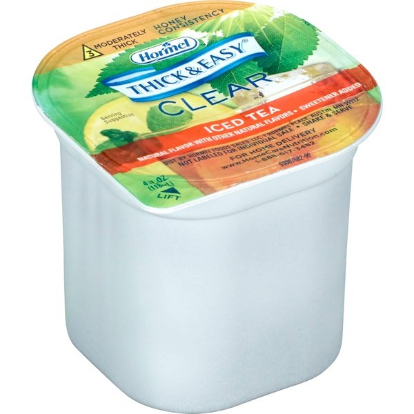 Thick & Easy Thick & Easy Clear Thickened Iced Tea 4 oz. Honey Consistency, PK24 - 32870