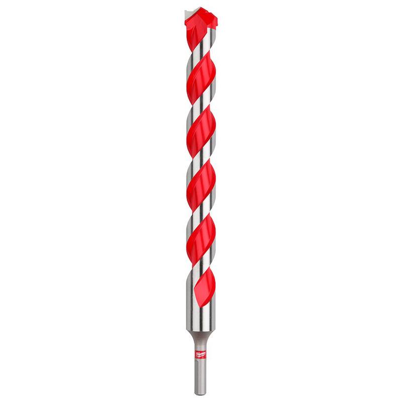 Broca de martillo de carburo de 1 pulgada x 10 pulgadas x 12 pulgadas de Milwaukee - 48-20-9054