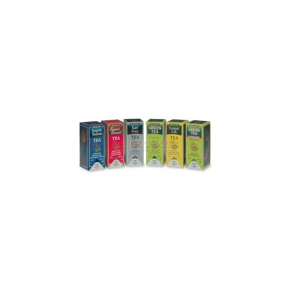 Bigelow Tea Co Bigelow Six Tea, Assorted Flavor, Single Cup Bags, 168/Carton - BTC15577
