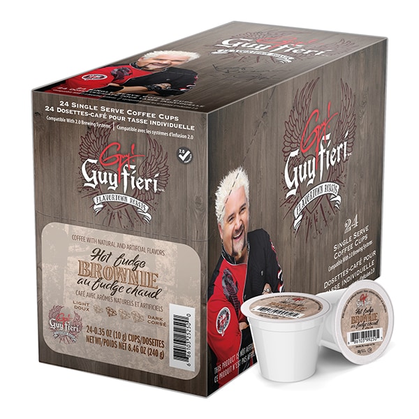 Guy Fieri Hot Fudge Brownie, Single Serve Cup, PK96 - SNGF5250