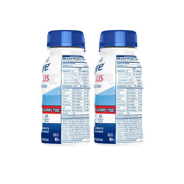 Ensure Ensure Plus Strawberry 8 fl. oz. Bottles, PK24 - 57269