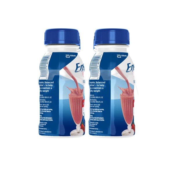 Ensure Ensure Plus Strawberry 8 fl. oz. Bottles, PK24 - 57269