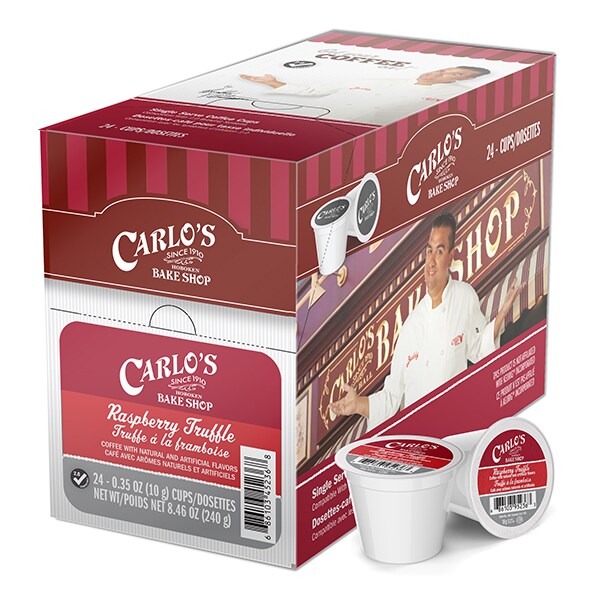 Carlos Bake Shop Raspberry Truffle, Single Serve Cup, PK96 - SNCB5236