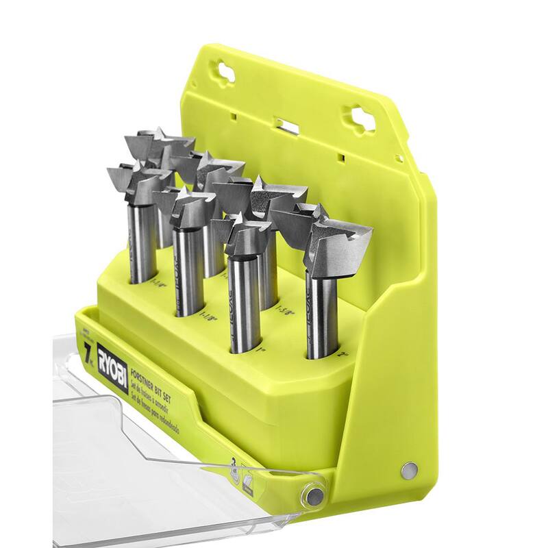 Juego de brocas Forstner de acero RYOBI (7 piezas) - A9FS7