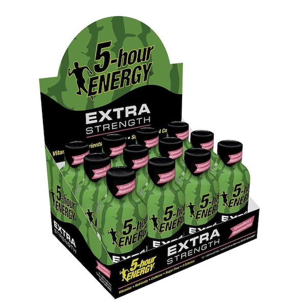 5 Hour Energy 5-Hour Energy Extra Strength Watermelon Energy Shot 1.93 oz., PK216 - 748125