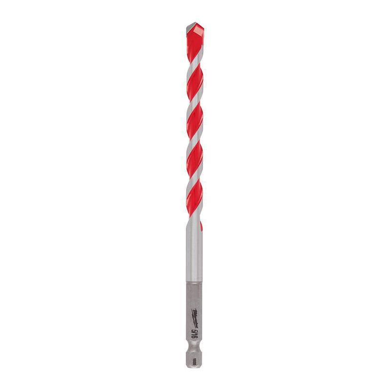 Broca de martillo de carburo SHOCKWAVE de Milwaukee 5/16 in. x 4 in. x 6 in. - 48-20-9016