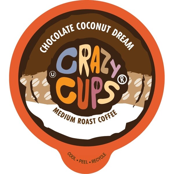 Crazy Cups Crazy Cups Flavored Chocolate Coconut Dream, 22 Ct - WM-CC-CHOCCOCONUT-22