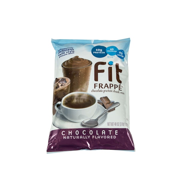 Big Train Big Train Fit Frappe Chocolate Protein Drink Mix 3lbs, PK4 - BT.340640