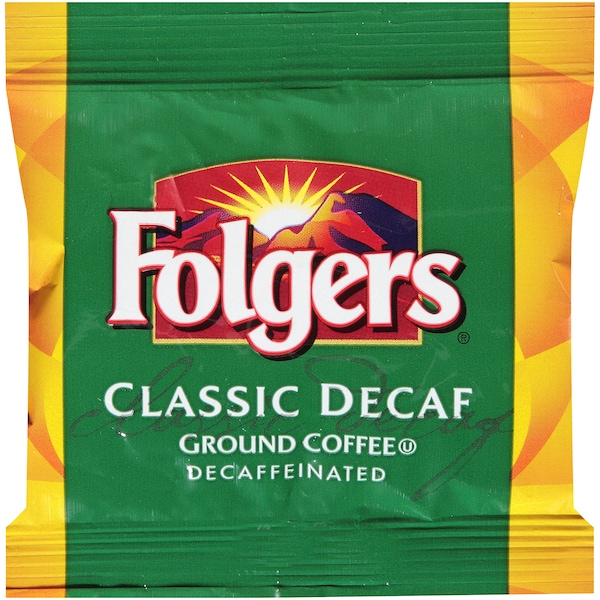 Folgers Folgers Decaffeinated Classic Roast Coffee Fraction 1.09 oz., PK92 - 2550006216