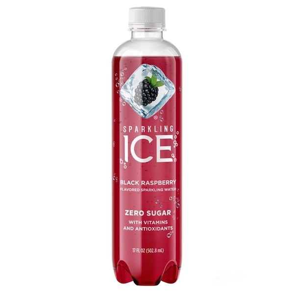 Sparkling Ice Sparkling Ice Black Raspberry Carbonated Water 17 oz 1 pk - 24573