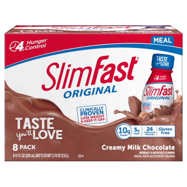 Slimfast Slimfast RTD Original Creamy Milk Chocolate Shake 11 oz., PK24 - 78001
