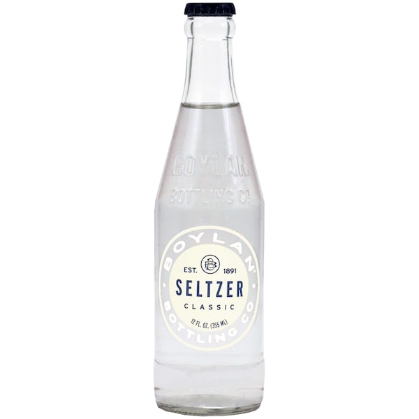 Boylan Bottling Boylan Bottling Classic Seltzer 12 fl. oz. Bottle, PK24 - 00760712112001