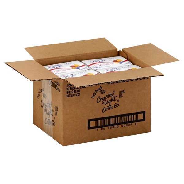 Crystal Light Crystal Light Fruit Punch Beverage On The Go .11 oz., PK120 - 10043000000066