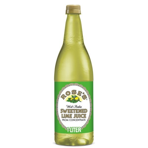 Roses Roses Sweetened Lime Juice 1 Liter, PK12 - 10002620